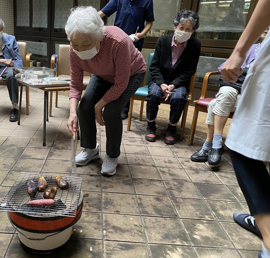 10月の様子 写真：お手伝い